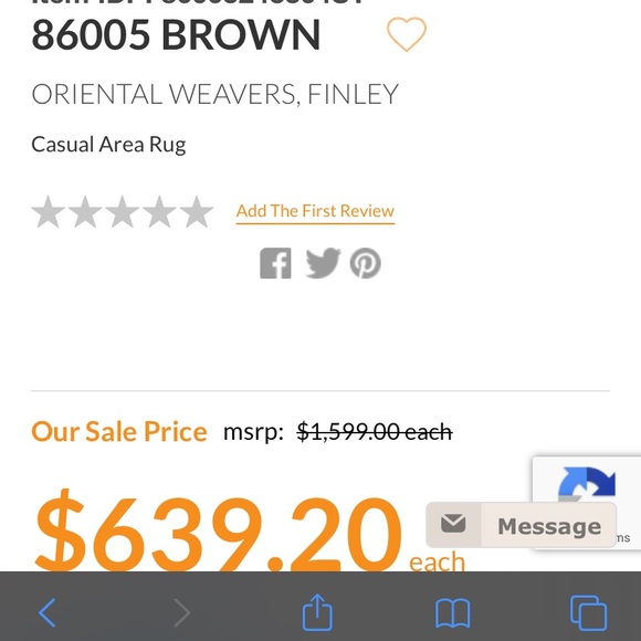 Oriental weaver , Finley - Picture 3 of 3